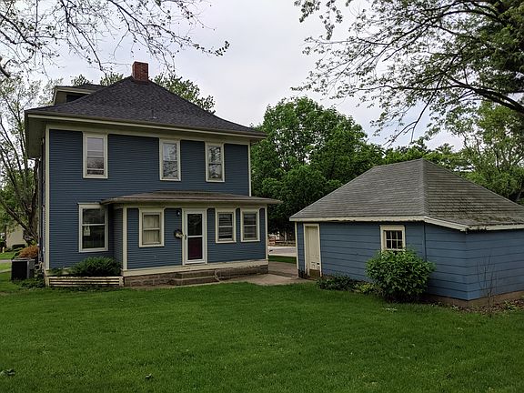 Back of house and garage 