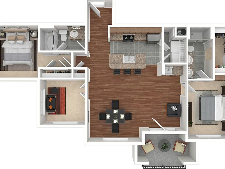 B5D 3D Floor Plan B5D 3D Floor Plan