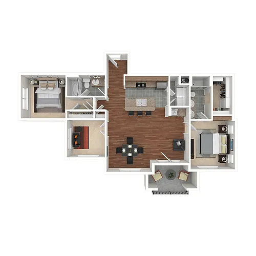 Floor plan B5D