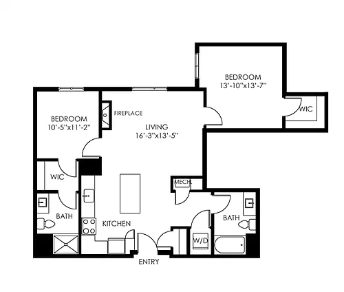 Floor plan B3
