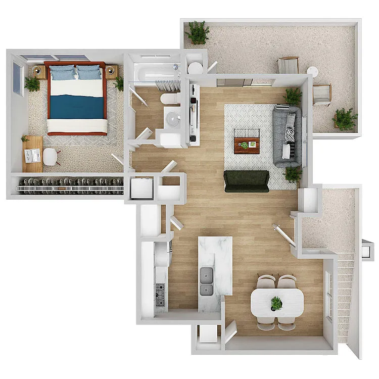 Floor plan Tideway