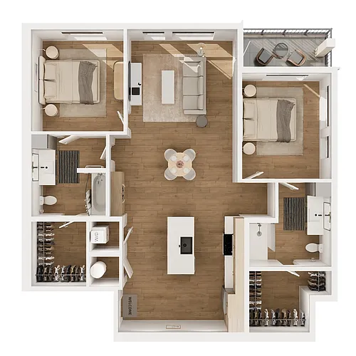 Floor plan B3A