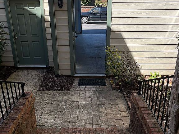 Condo to Garage Entrance