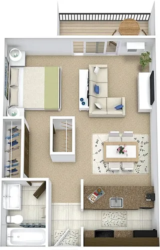Floor plan Crystal