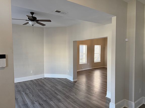 View from entry into main living area