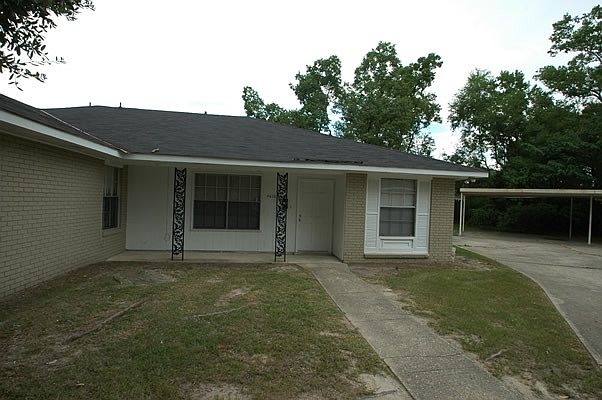 Front Yard and carport