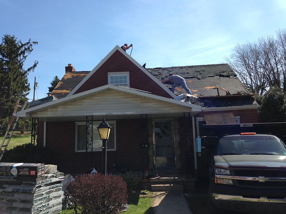 new roof install