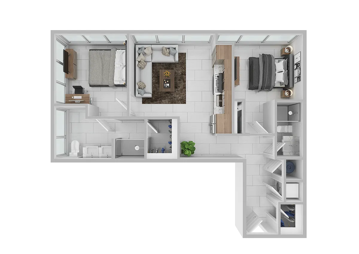 Floor plan B4