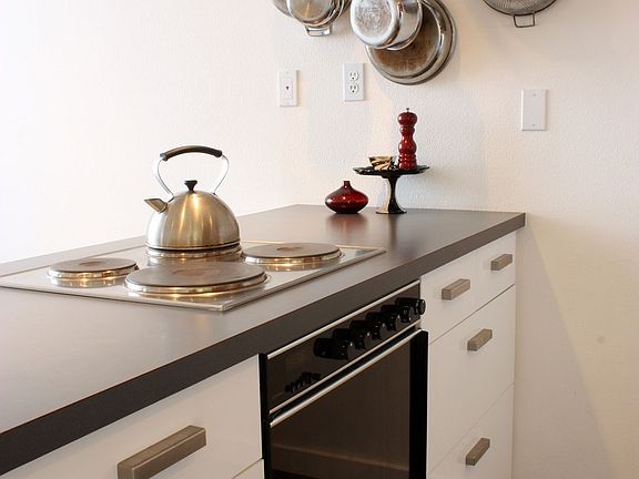 Cooktop with a view