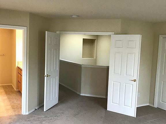 double doors into master bedroom