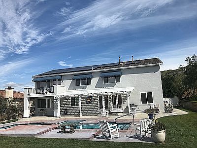 From the basketball court.