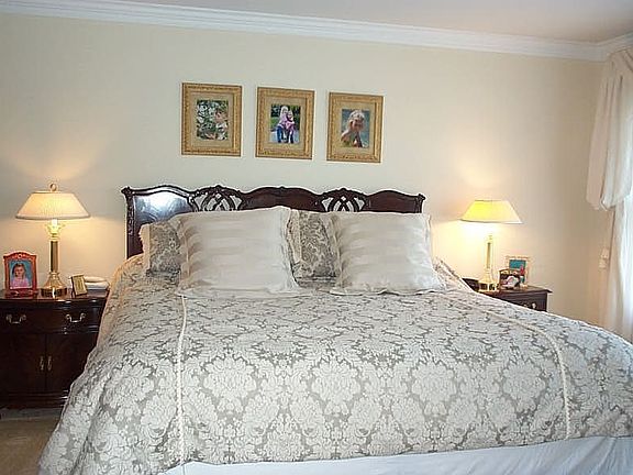 Large master bedroom with large walk in closet and large master bath