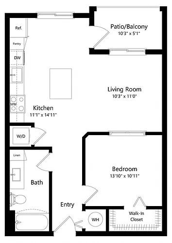 Floor plan A1