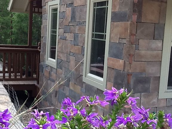 Beautiful stone exterior