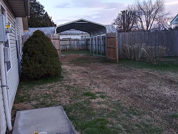 carport added with new gate 