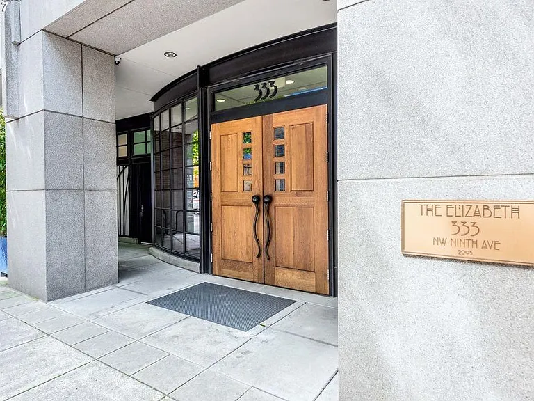 Front Doors to The Elizabeth