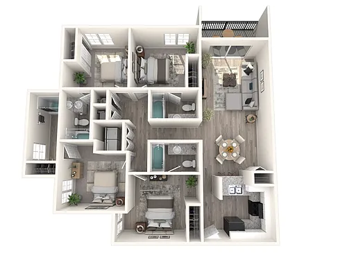 Floor plan D1