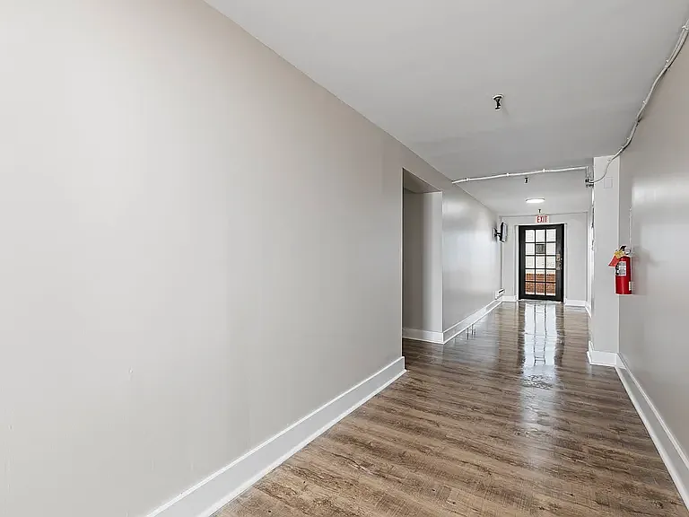 Mail room corridor