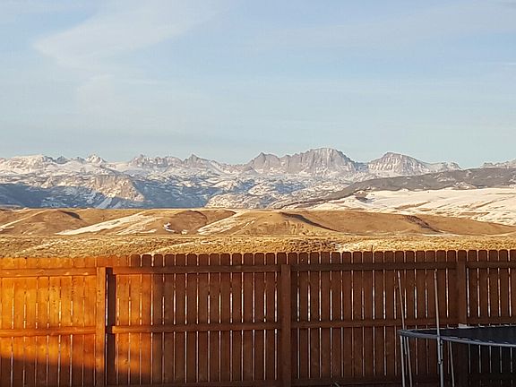 View from backyard