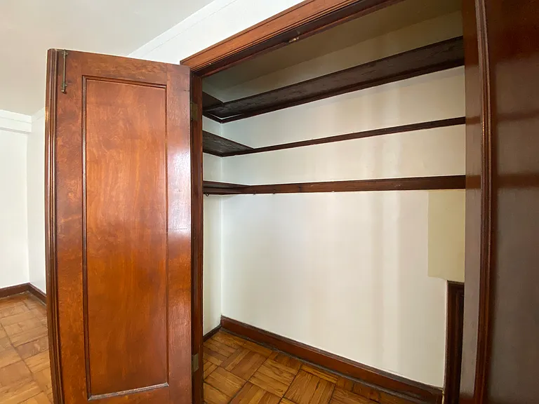 Lots of storage space in the apartment.