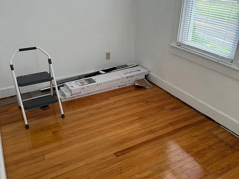 Bedroom #4, hardwood flooring
