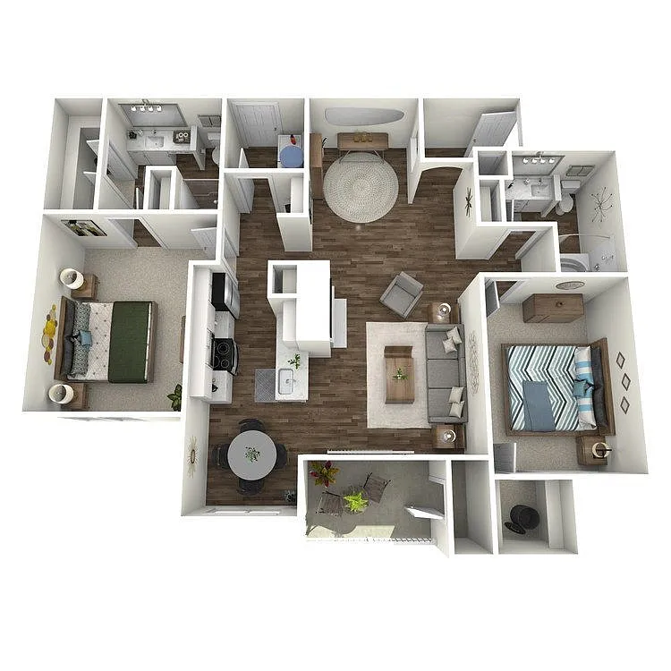 Floor plan B4