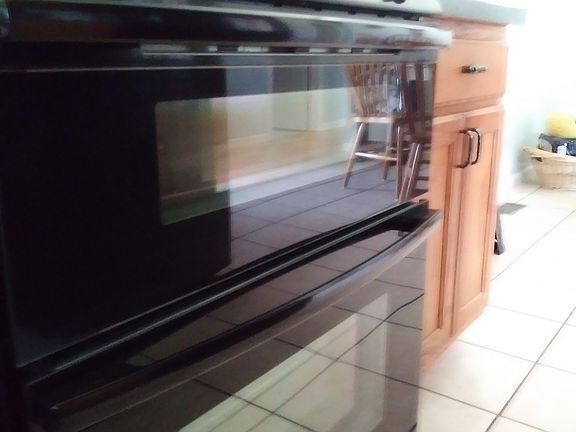 Double oven gas stove