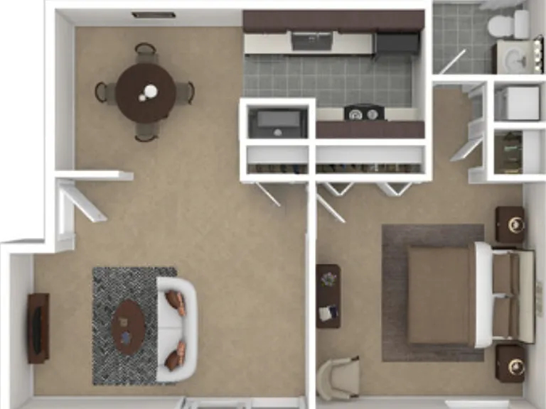 University Villa Apartments — Photo 26