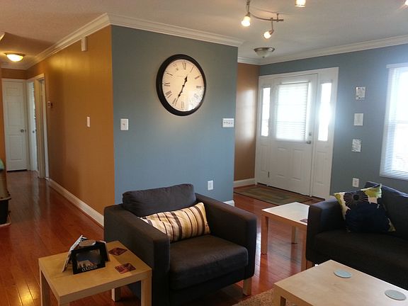 Family room and foyer