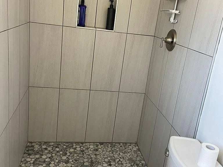 Third bathroom en-suite in one bedroom
