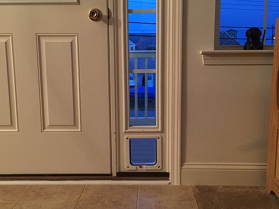 Front door - beautiful sky