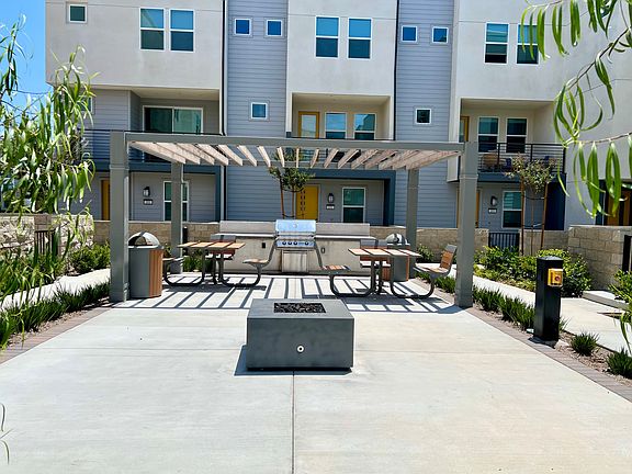 BBQ and fire pit area