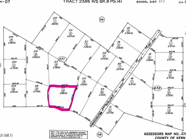 2.5 Lots, California City, CA 93505