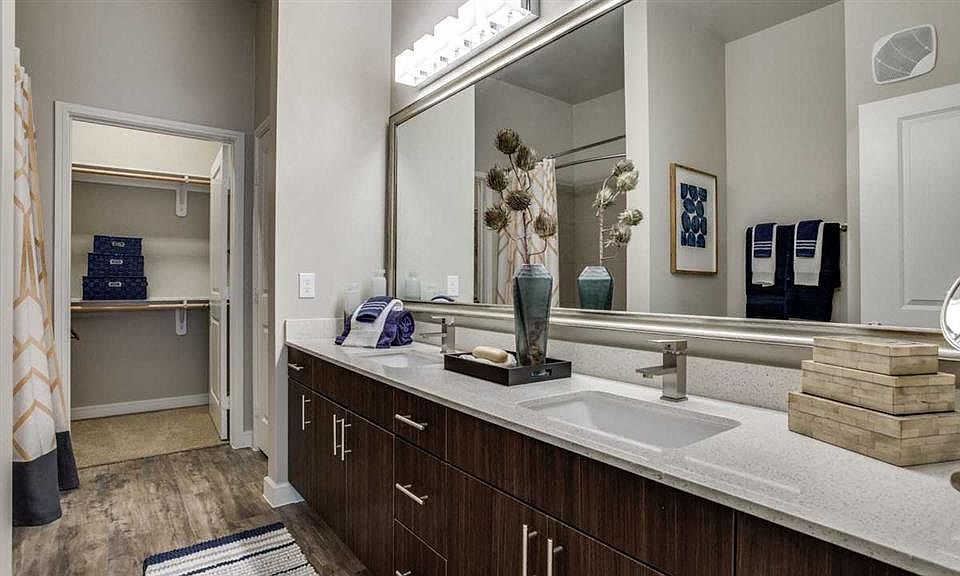 Gorgeous private bathrooms with dual vanity.