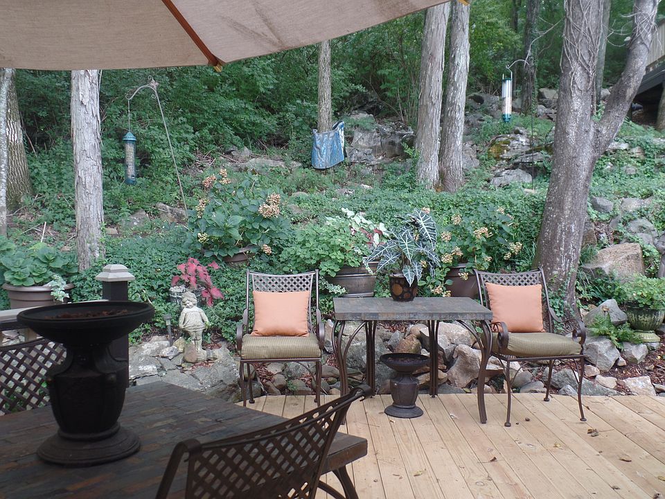 Patio with an Infinity edge 