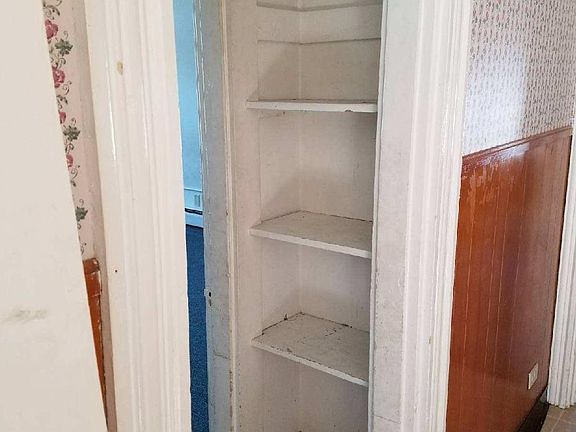 Shelves off Kitchen