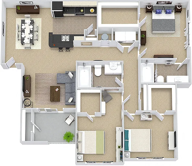 Floor plan Mabry