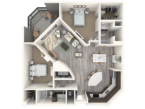 Floor plan Avalon Deluxe