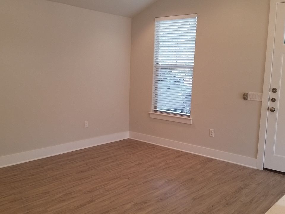 Living room & front entry