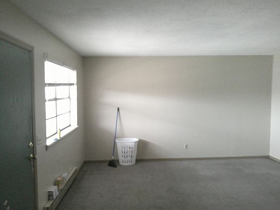 View of the northside or left side of the front immediately after entry