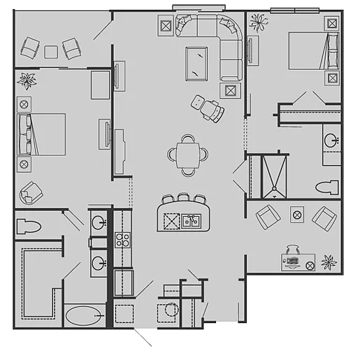 Floor plan L2a