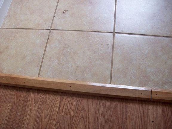 ceramic tile entryway