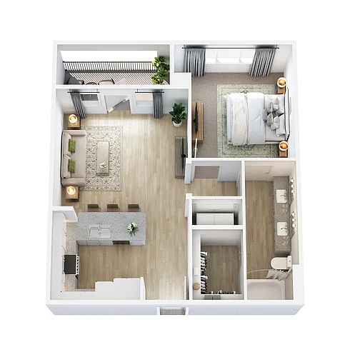 Floor plan A6-ALT 2