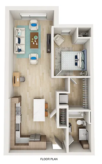 Floor plan Isles