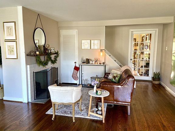 Front Entry / Living Room with Gas Fireplace