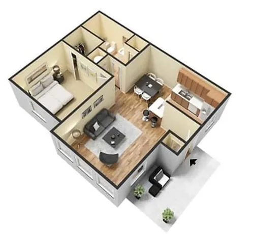 Floor plan A2 The Elder