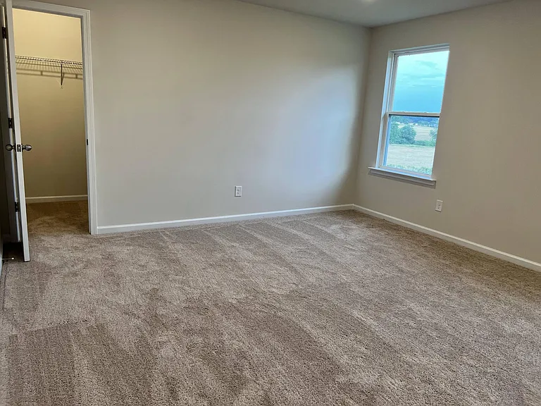 Master bedroom with second Closet
