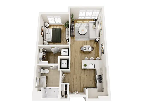 Floor plan A13