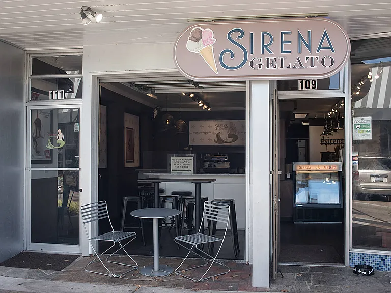 Local dining options steps from our front door