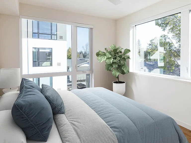 Bedroom with Hard Surface Flooring